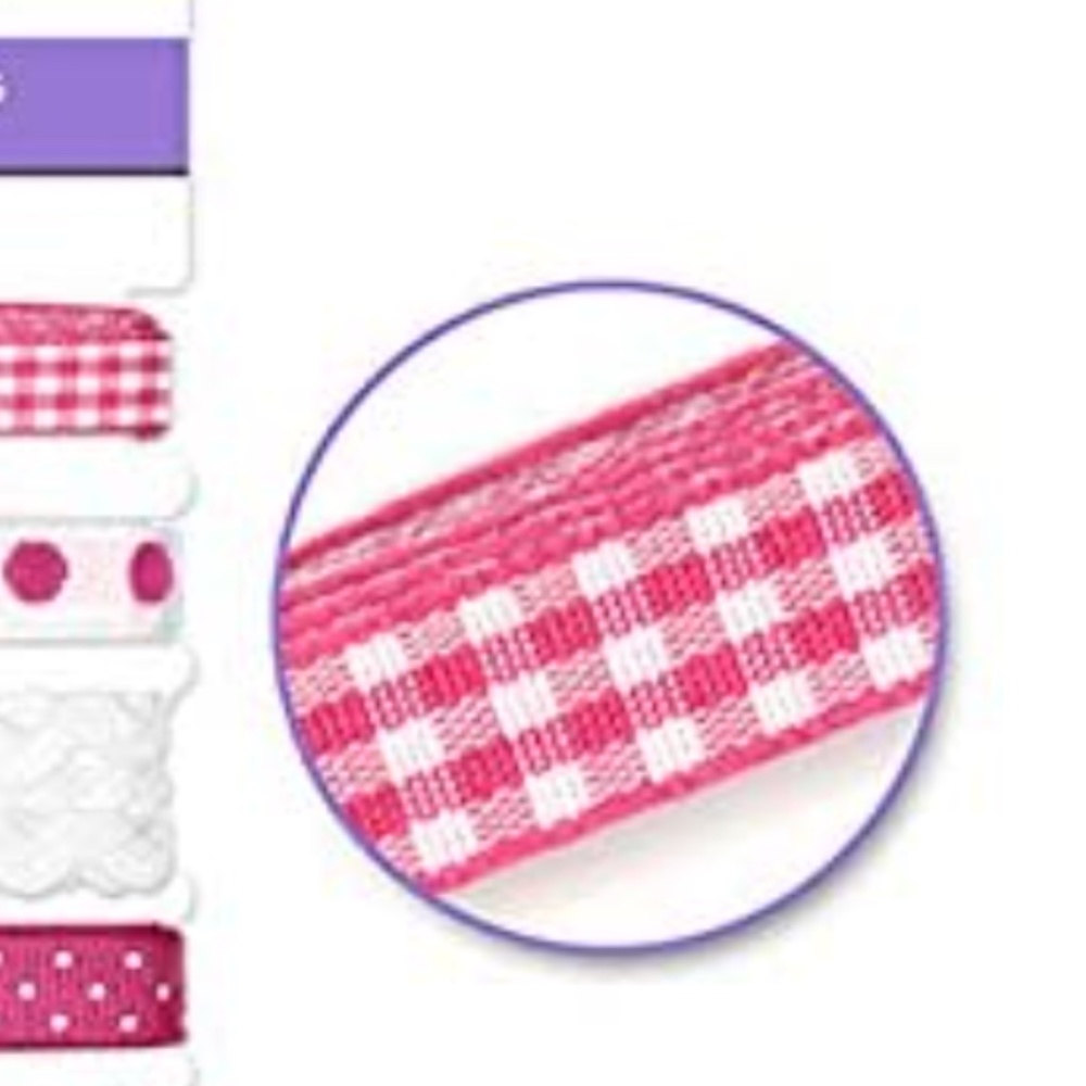 5 Ribbons & Trims - Hot Pink - 1 meter - Picture 2 of 2